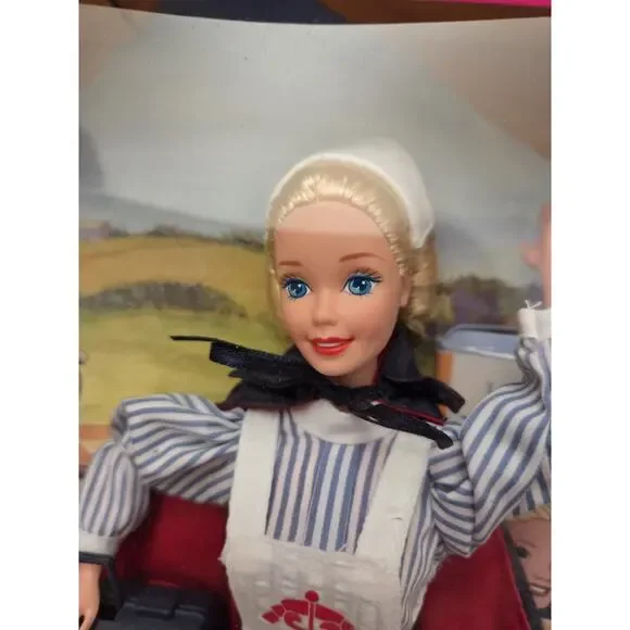 Barbie Civil War Nurse Mattel NRFB Collector Edition Doll 1995 New 14612 - Picture 2 of 7